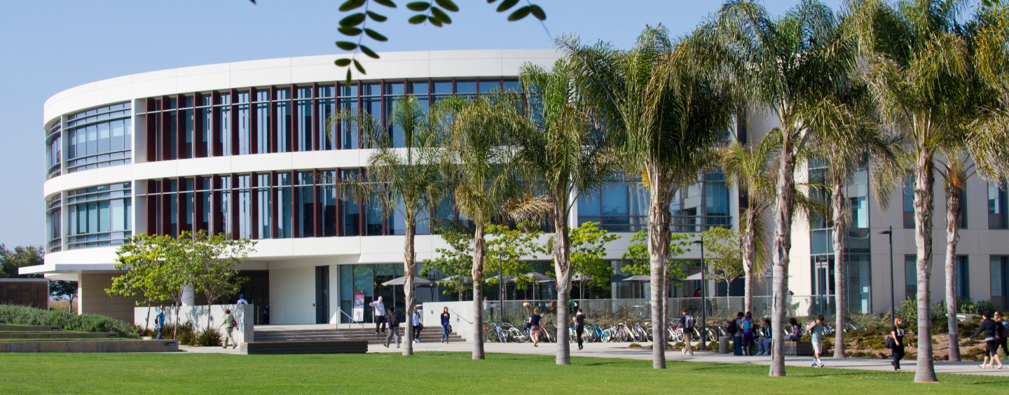 LMU Library on a sunny day